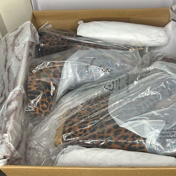 Jessica Simpson Womens Rexura Ankle Booties in Natural Safari New 7.5 - Picture 4 of 5